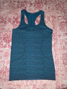 Seamless Racerback Tank Top - Blue